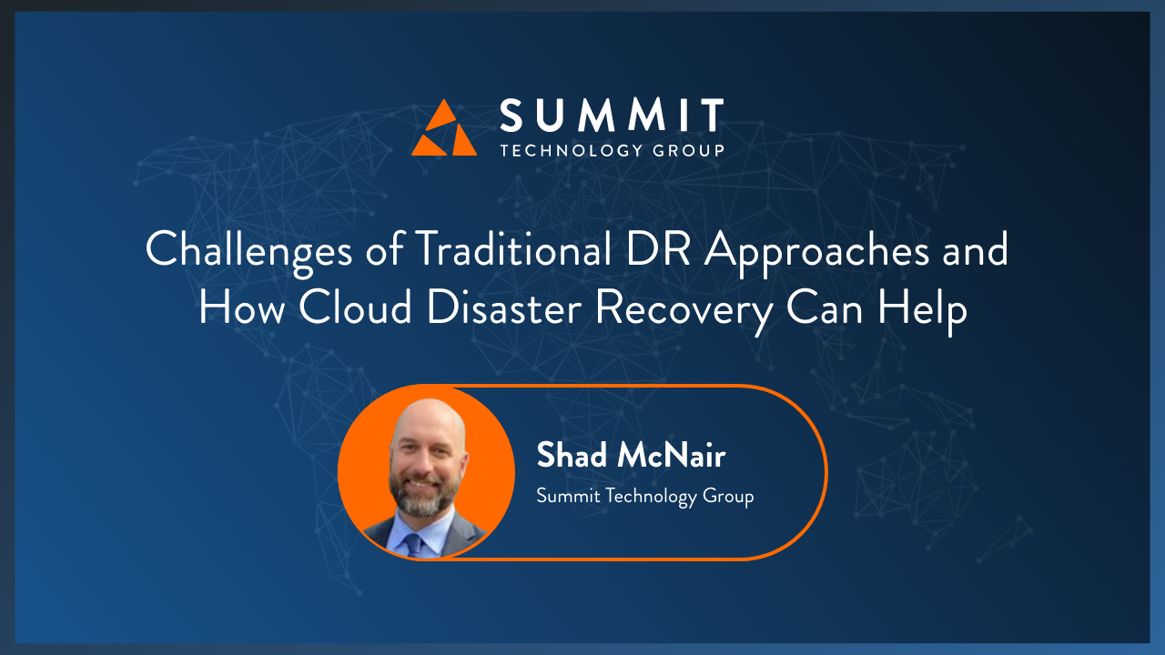 Traditional&nbsp;disaster recovery solutions are not ransomware ready, leaving your business at significant risk. Learn how Cloud DR can help.