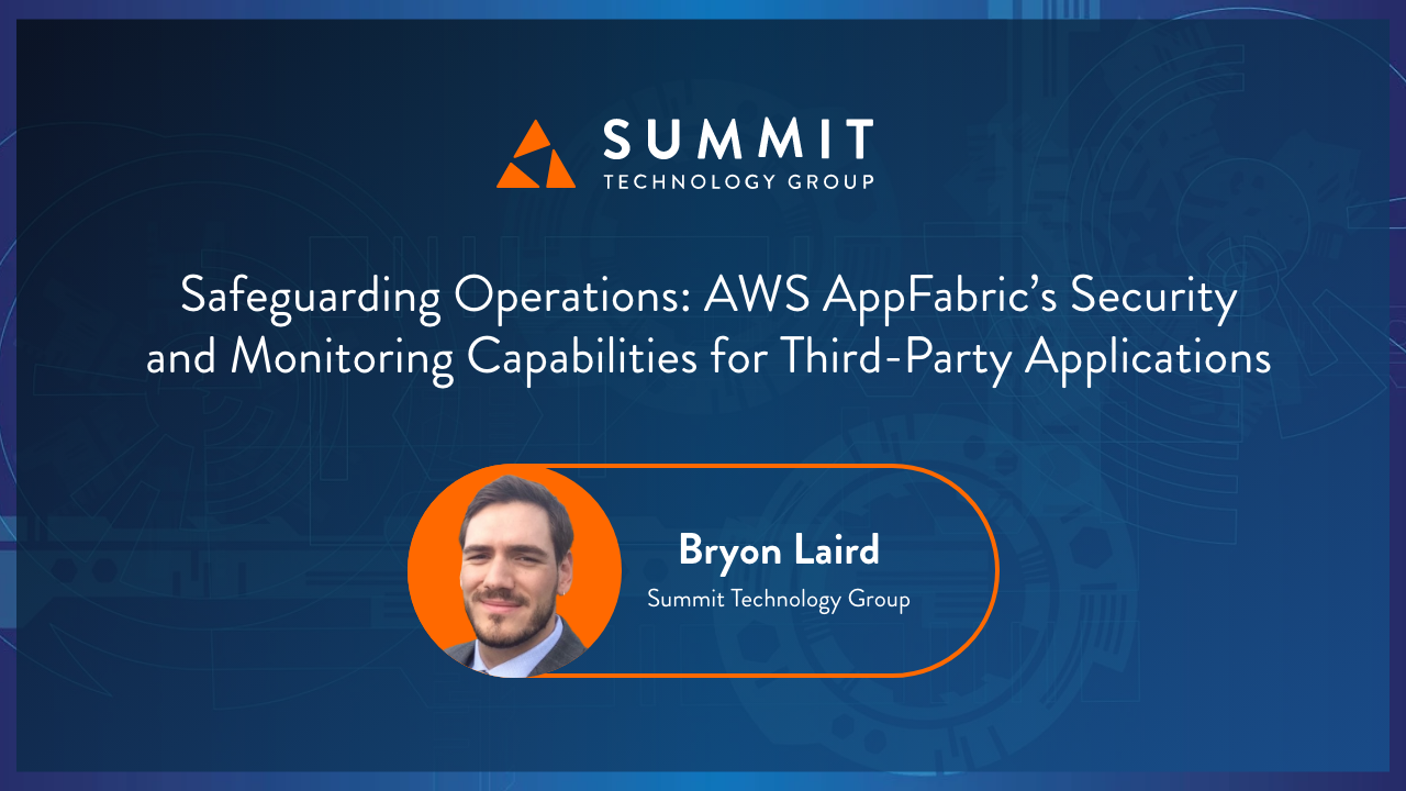 Safeguarding Operations: AWS AppFabric's Security and Monitoring Capabilities for Third-Party Applications